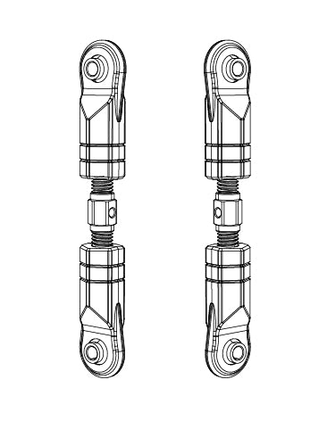 MJX Hyper Go 10208 Steering Tie Rods 2 Pack - Part Number 10200