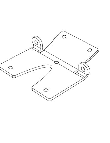 MJX Hyper Go 10208 Front Chassis Brace - Part Number 1031F