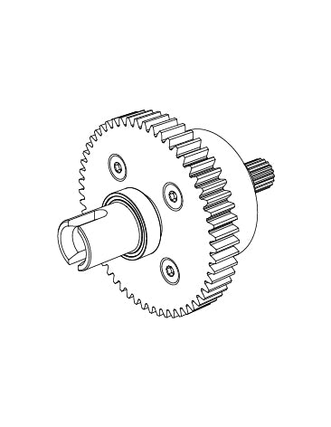 MJX Hyper Go 10208 Central Differential - Part Number 10420C