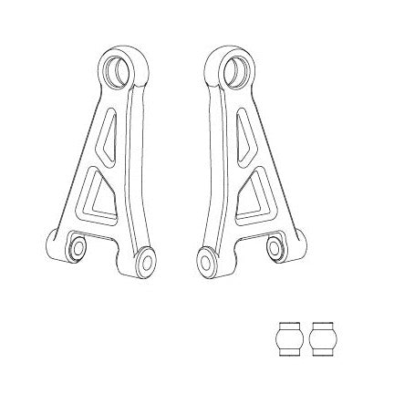 MJX Hyper Go 14301 14302 Front Upper Swingarms - Part Number 14210