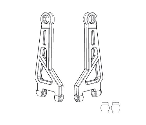 MJX Hyper Go Spare Parts Front Upper Suspension Arms Fits MJX 1/16 - Part 16210