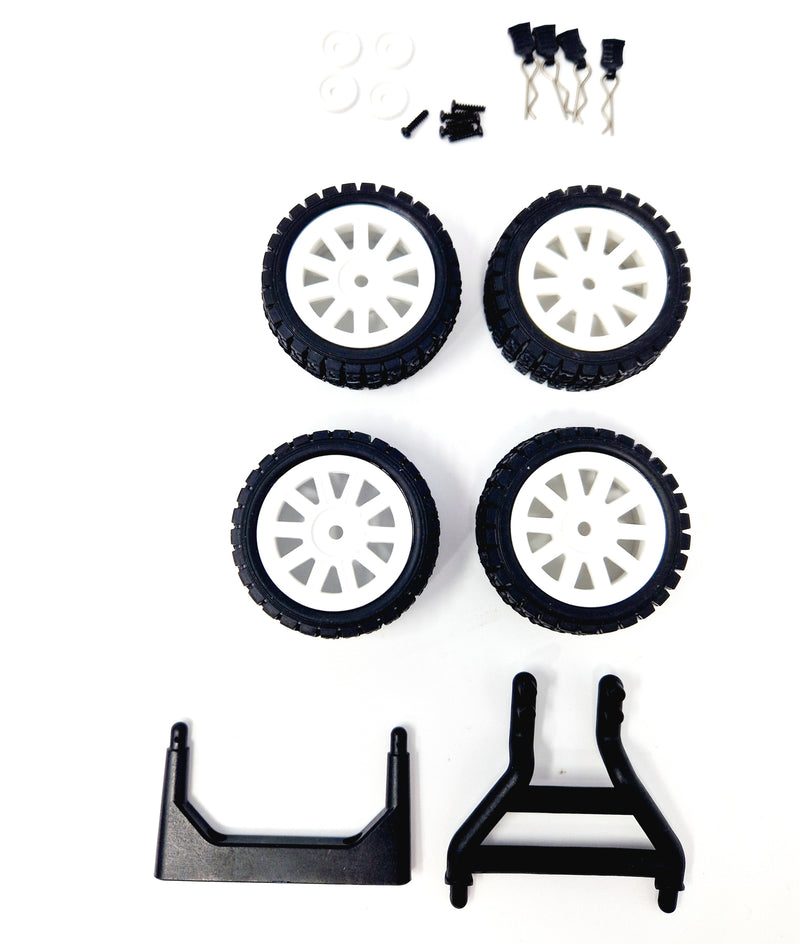 MJX 14302 Complete Bodyshell and Wheels Set - Part Number 1430B