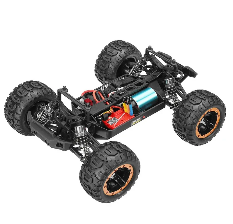 HBX 16889A Pro Brushless 1:16 Scale Truck with 2S LiPo Battery (Upgraded Version)