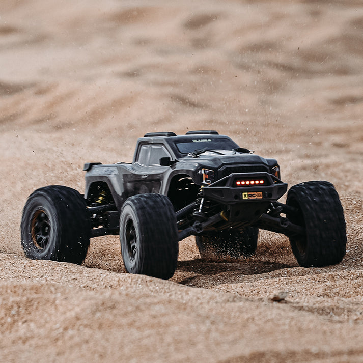 Rlaarlo Omni Terminator Carbon Brushless 1:10 Scale Truck - Black (3S LiPo Version)