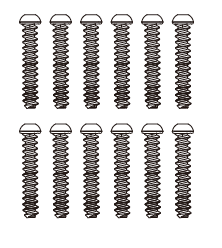 MJX Hyper Go Hex Screw 6 Pack - Part Number HTB2615