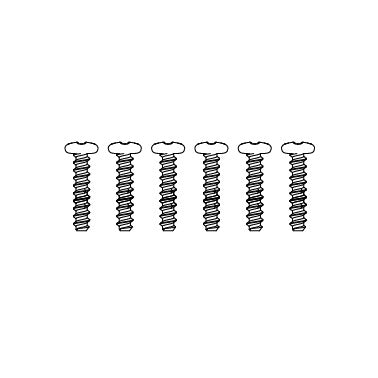 MJX Hyper Go Round Head Screw 6 Pack - Part Number M2123