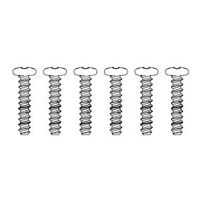 MJX Hyper Go Round Flat Head Screw 6 Pack - Part Number M23104