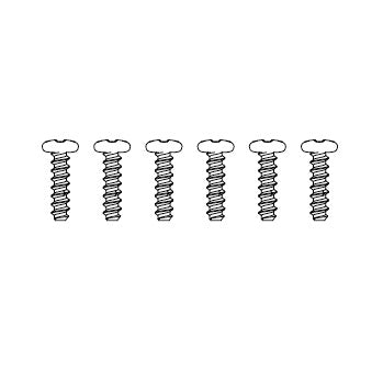 MJX Hyper Go Round Head Screw 6 Pack - Part Number M23635