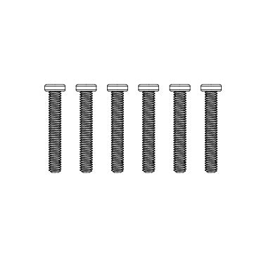 MJX Hyper Go Round Head Screw 6 Pack - Part Number M25144