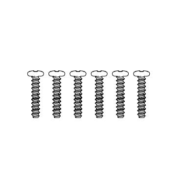 MJX Hyper Go Round Head Screw 6 Pack - Part Number M26104