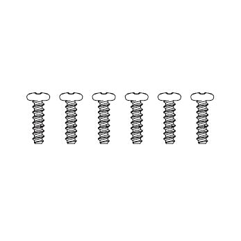 MJX Hyper Go Round Head Screw 6 Pack - Part Number M2633