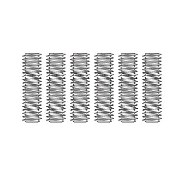 MJX Hyper Go Stainless Steel Screw 6 Pack - Part Number M4018