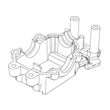 MJX Hyper Go 1/14 Models Front Under Gearbox Cover  - Part Number 14161