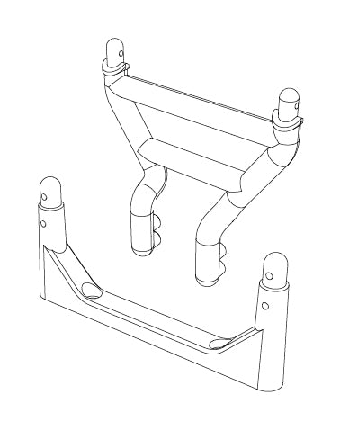 MJX Hyper Go 14302 Body Post Pillar Set - Part Number 14281