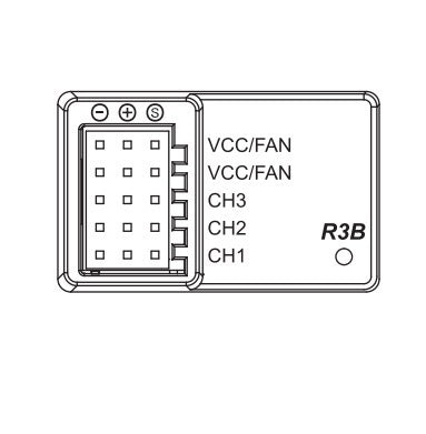 MJX Hyper 14301 14302 Receiver - Part Number R3B