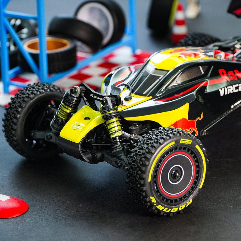 Rlaarlo X12S Brushless 1:12 Scale 4WD Buggy - Red (3S LiPo Version)