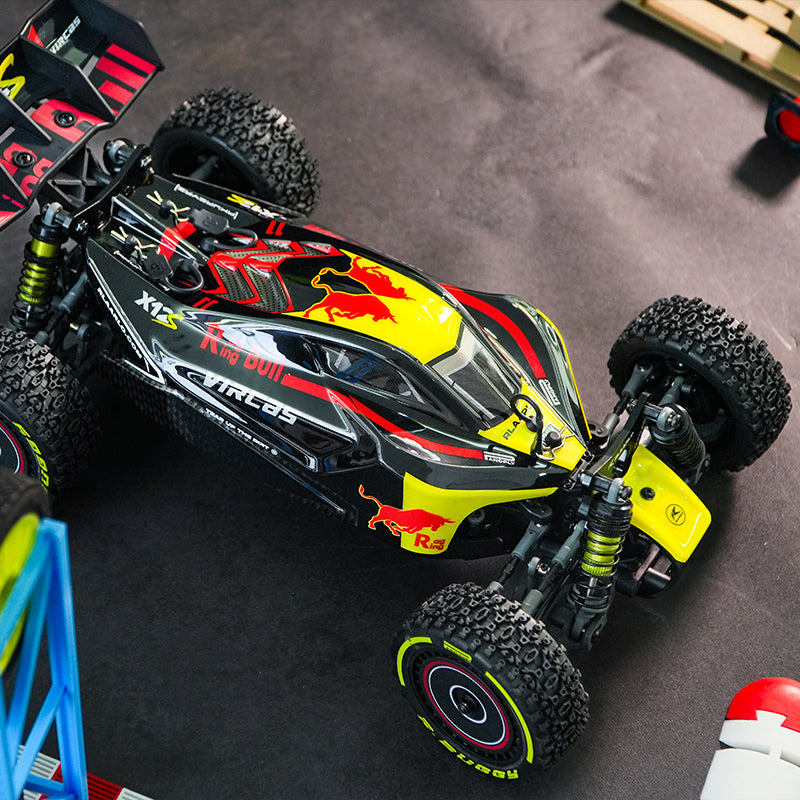 Rlaarlo X12S Brushless 1:12 Scale 4WD Buggy - Red (3S LiPo Version)