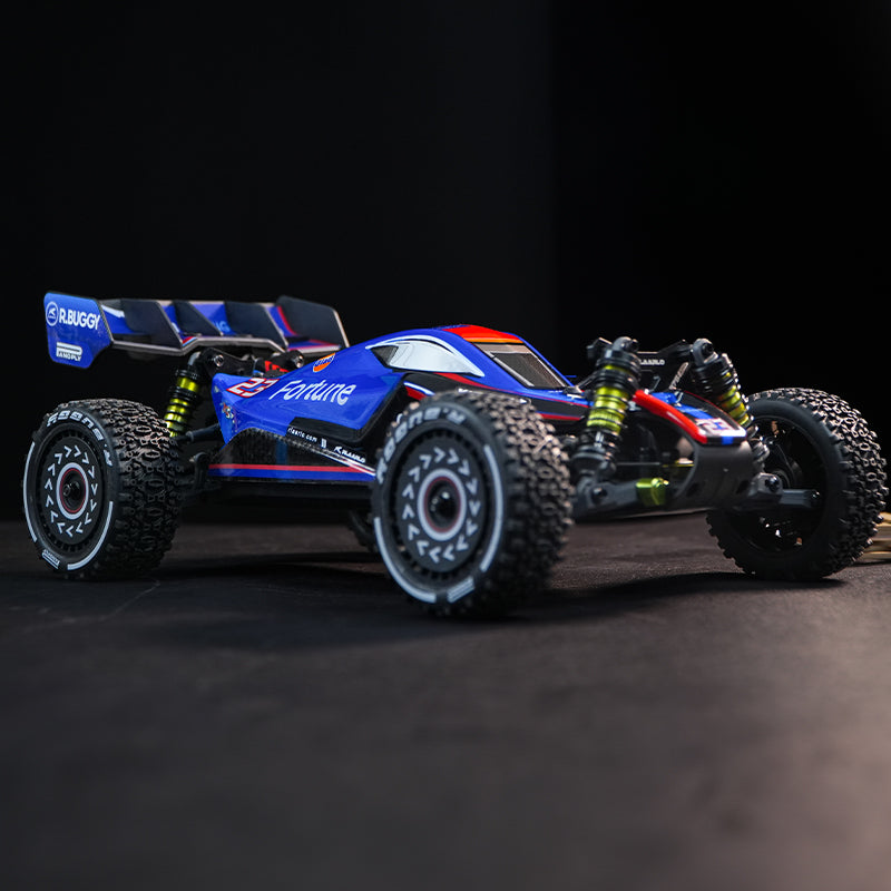 Rlaarlo X12S Brushless 1:12 Scale 4WD Buggy - Blue (3S LiPo Version)