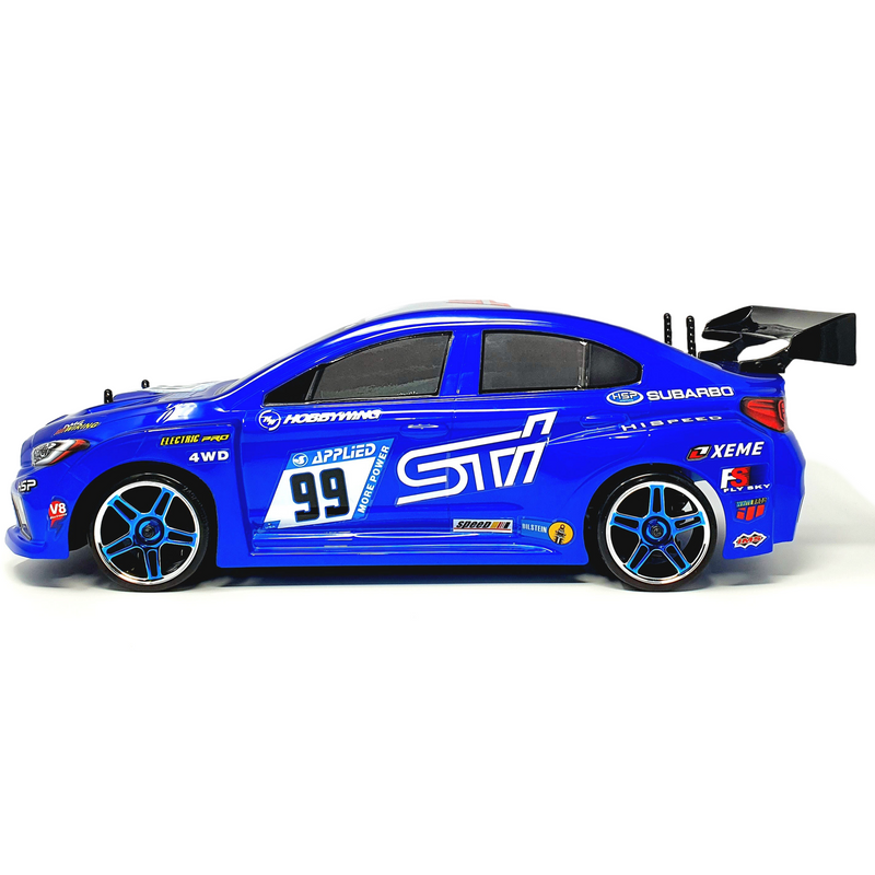 HSP Flying Fish Brushed 1:10th Scale Drift Car - Blue (Standard 7.2v NiMH Version)