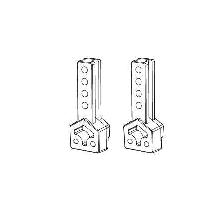 MJX H8H All-Rock Bumper Connector Part - Part Number P8HV03