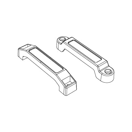 MJX H8H All-Rock Front & Rear Chassis Part - Part Number P8HV15