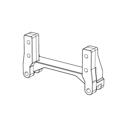 MJX H8H All-Rock Steering Servo Mount - Part Number P8HV17