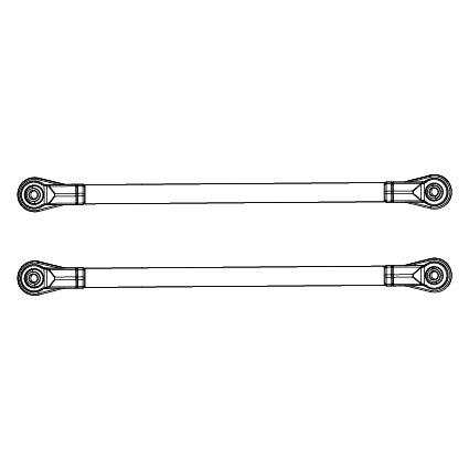 MJX H8H All-Rock Lower Support Rods (Long) - Part Number P8HV27