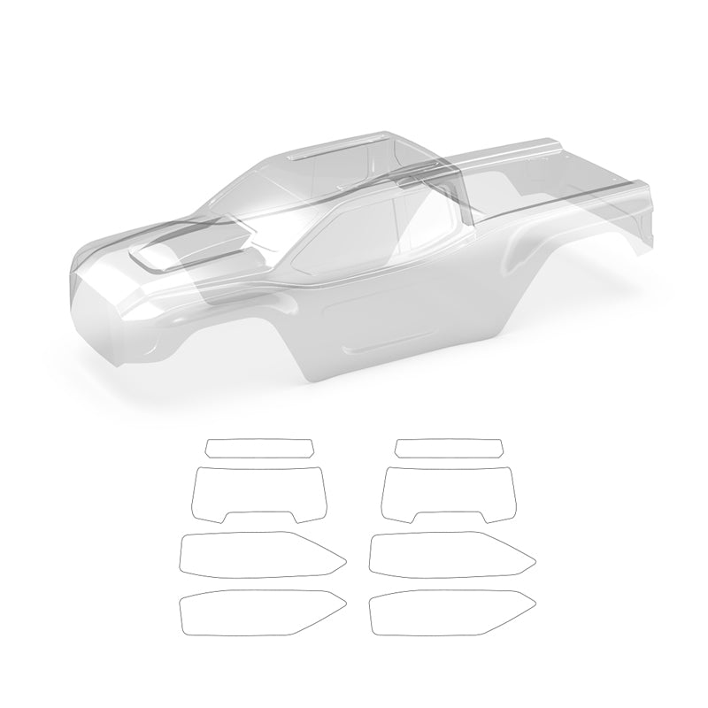 Rlaarlo Omni-Terminator Replacement Clear Body Shell - Part Number R11079