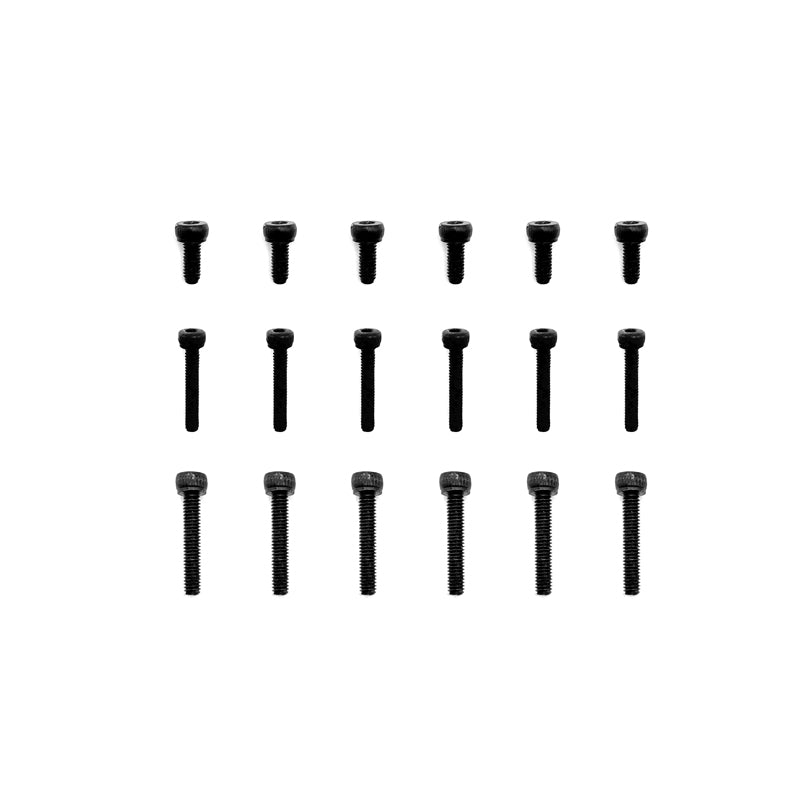 Rlaarlo Cap Head Hex Screws M2 and M2.5 Multipack - Part Number R11101