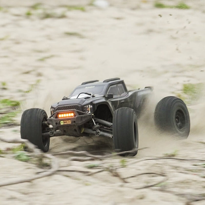 Rlaarlo Omni Terminator Carbon Brushless 1:10 Scale Truck - Black (3S LiPo Version)