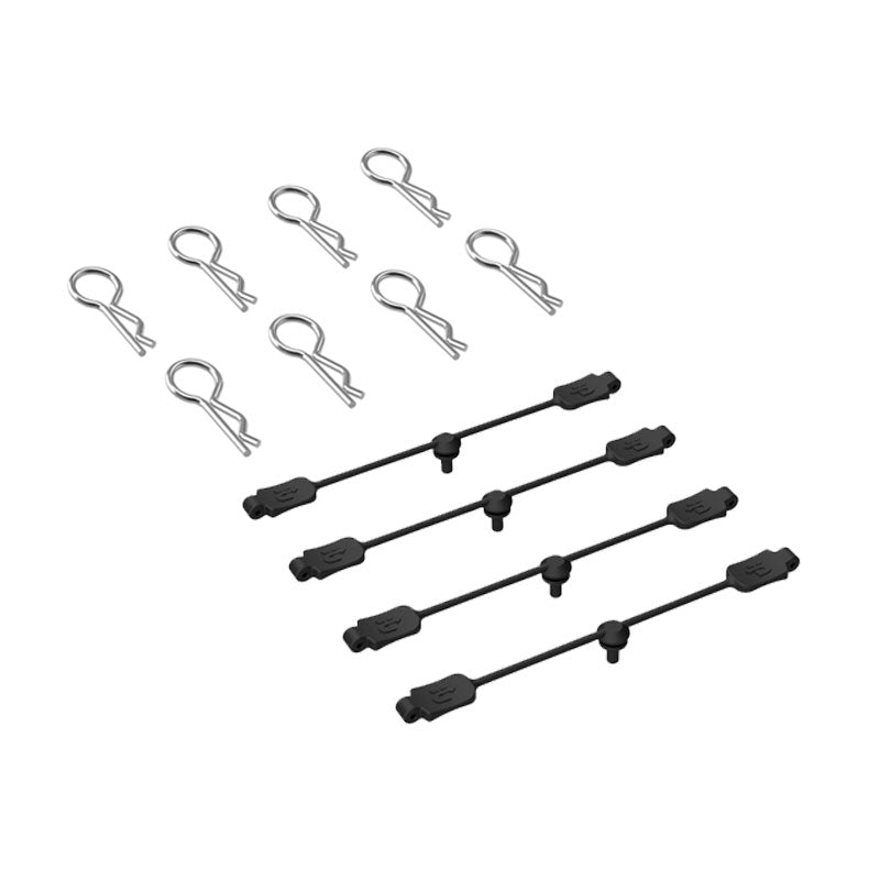 Rlaarlo Replacement Body Clip Retainer Set - Part Number RZ059