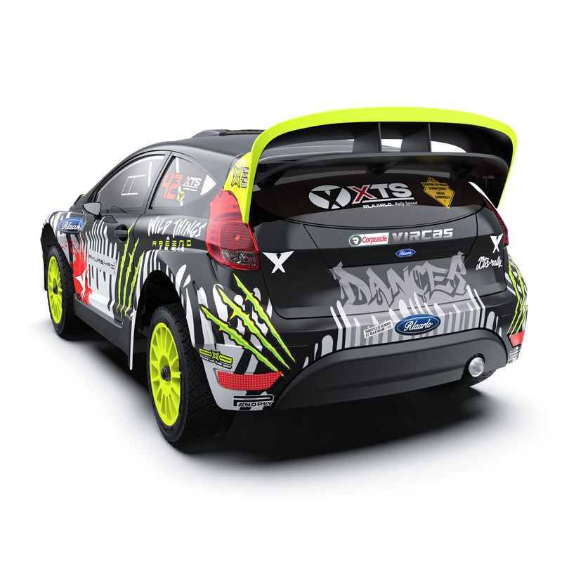 Rlaarlo XTS F10 Metal Brushless 1:10 Scale Rally Car - Black (3S LiPo Version)