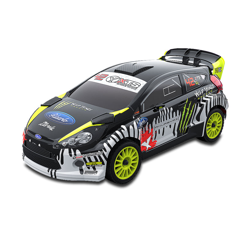 Rlaarlo XTS F10 Metal Brushless 1:10 Scale Rally Car - Black (3S LiPo Version)