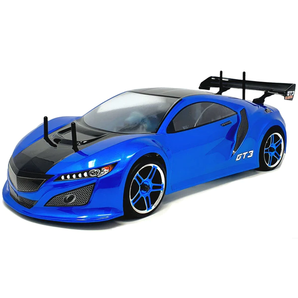 HSP Flying Fish Brushed 1:10th Scale Drift Car - Blue (Standard 7.2v NiMH Version)