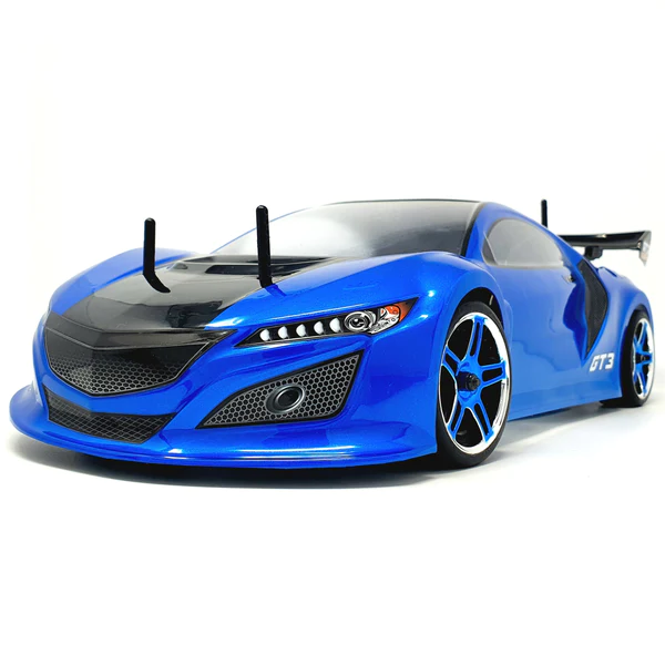 HSP Flying Fish Brushed 1:10th Scale Drift Car - Blue (Standard 7.2v NiMH Version)