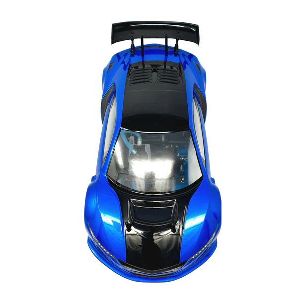 HSP Flying Fish Brushed 1:10th Scale Drift Car - Blue (Standard 7.2v NiMH Version)