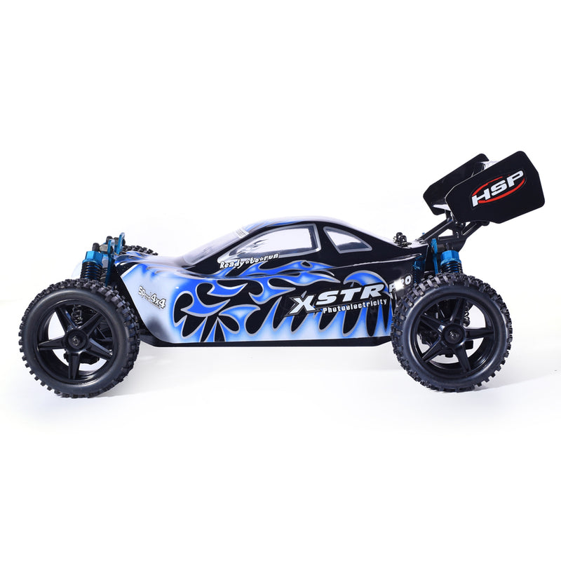 HSP XSTR Pro Brushless 1:10 Scale Off-Road Buggy - Blue (3S 11.1v LiPo Version)