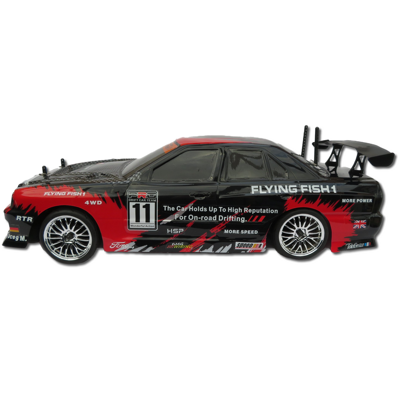 HSP Sonic 1:10 Scale Nitro RC Car Nissan Skyline GTR  - Pro Version With 2 Speed Gearbox