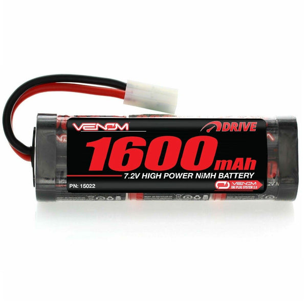 RC Car Battery 7.2v 1600mah NiMH Rechargeable Battery Pack with Tamiya Connector