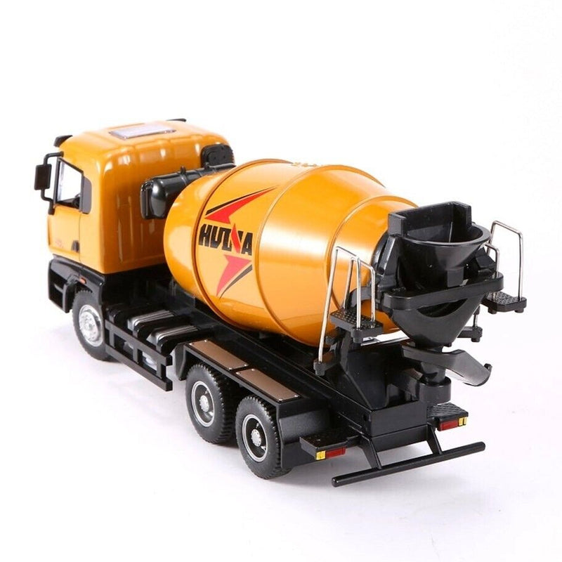 Huina Metal Cement Mixer Model 1:50 Alloy Engineering Construction Vehicle 1719