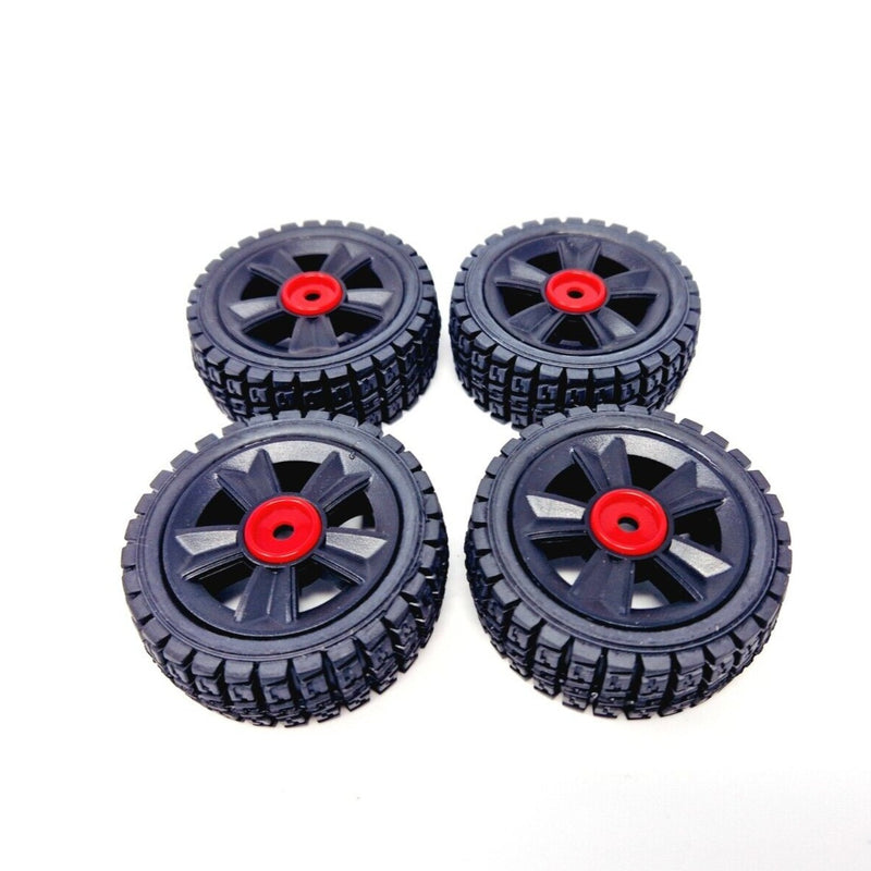 MJX 14301 14302 4 Pack Pre-Glued On-Road Wheels. Part Number - 1415A1