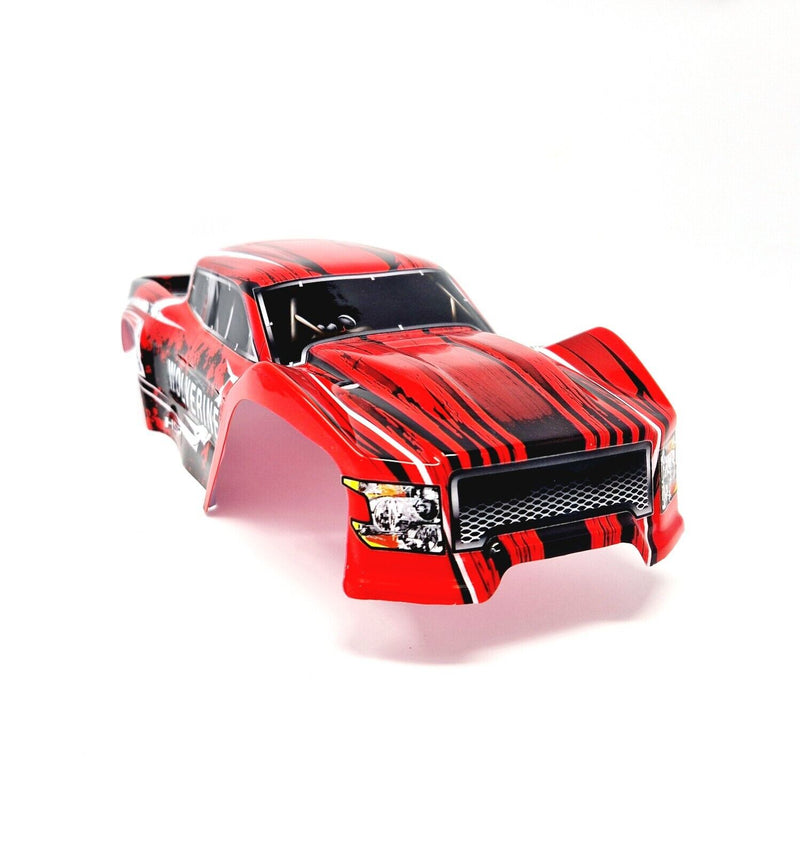 HSP RC Truck Body Shell Red With Stickers 1/10 HSP Wolverine 94111 94108 94701