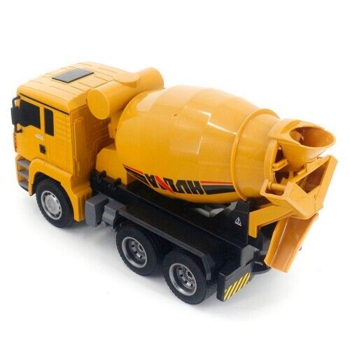 Huina 1337 RC Cement Mixer Truck 1/18 Scale Remote Controlled Digger with Lights