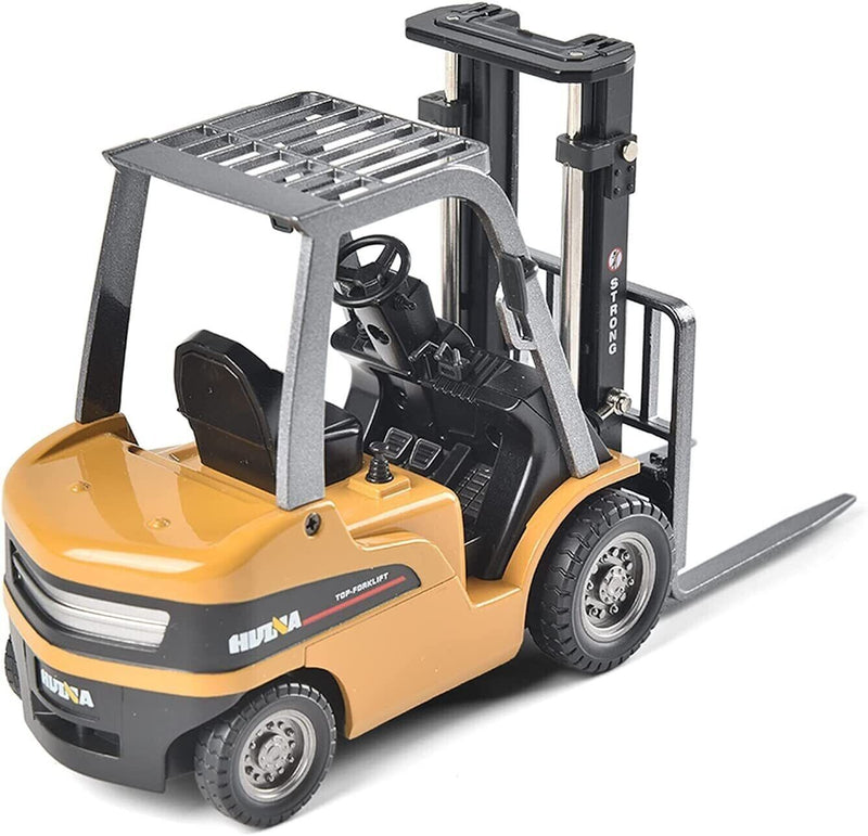 Huina Metal Forklift Truck 1:50 Alloy Engineering Construction Model 1717