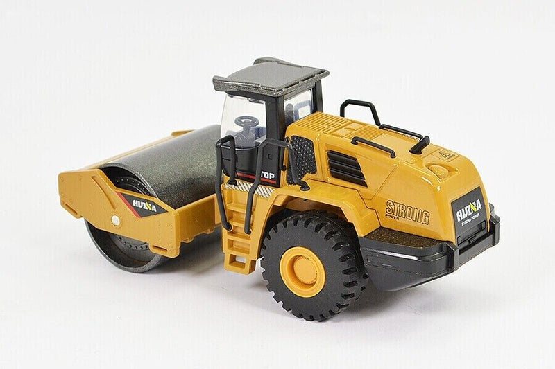 Huina Metal Roller Truck Model 1:50 Alloy Engineering Construction Vehicle 1715