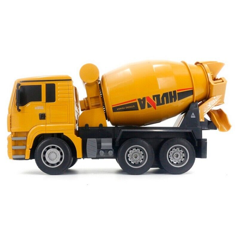 Huina 1337 RC Cement Mixer Truck 1/18 Scale Remote Controlled Digger with Lights