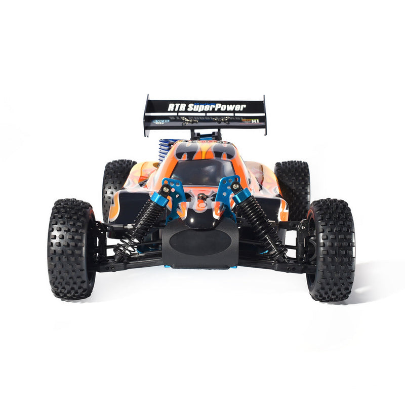 HSP Warhead Nitro Powered 1:10th Scale Off-Road Buggy (Pro Model - 2 Speed Gearbox)