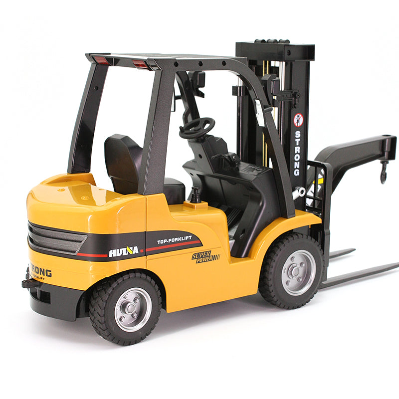 Huina 1:10 Scale Remote Controlled Fully Operational Fork Lift & Metal Trailer