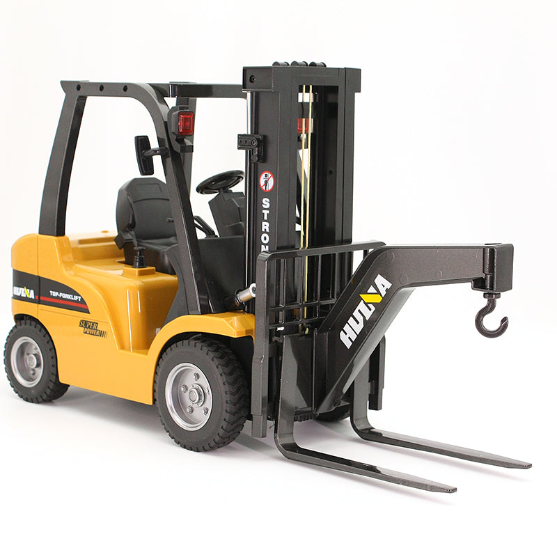 Huina 1:10 Scale Remote Controlled Fully Operational Fork Lift & Metal Trailer