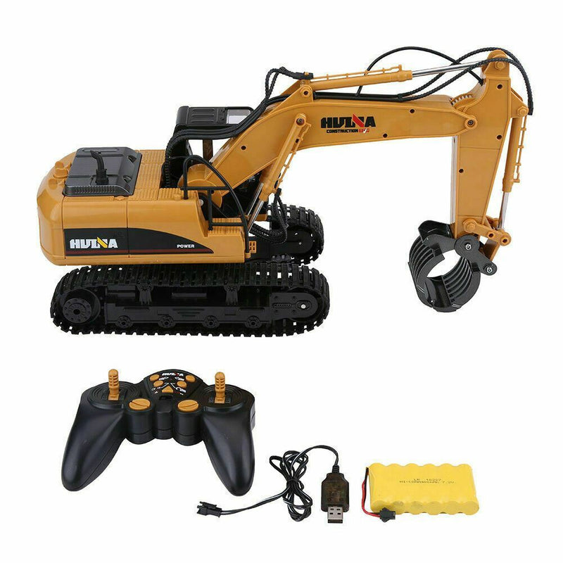 Huina 1570 1:14 Scale Remoted Controlled Timber Grabber with Die Cast Parts